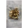 Image 3 : LOT OF GOLD PLATED JEWELLERY AND 3 STEEL BANGLES