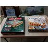 Image 1 : MONOPOLY CLUE GAME AND SHOT GLASS CHESS SET