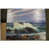 Image 2 : STORMY WAVES  ORIGINAL PAINTING BY OTTO JEGODTKA  16 X 20