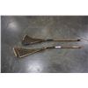 Image 1 : 2 VINTAGE LACROSSE STICKS