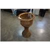 Image 1 : 3 FT TALL WICKER PLANT STAND