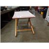 Image 2 : WOOD FOLDING STOOL