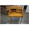 Image 1 : OAK ROLLTOP DESK