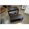Image 1 : IKEA DESK AND SMALL SHELF