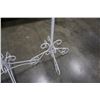 Image 8 : 2 DESIGNER CANDLE STANDS AND WALL SCONCE