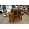 Image 1 : ANTIQUE DISPLAY CABINET