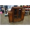 Image 2 : ANTIQUE DISPLAY CABINET