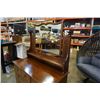 Image 8 : ANTIQUE OAK 5 DRAWER DRESSER WITH MIRROR
