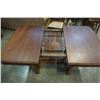 Image 2 : VINTAGE DINING TABLE WITH 6 CHAIRS