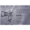 Image 2 : NEW OVERSTOCK KANTO ABOVE MANTEL/FIREPLACE PULL DOWN TV WALL MOUNT FOR 42 INCH TO 65 INCH TVs RETAIL
