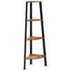 Image 1 : BRAND NEW MODERN INDUSTRIAL STYLE CORNER SHELF - RETAIL $119.99