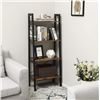 Image 1 : BRAND NEW MODERN INDUSTRIAL STYLE LADDER SHELF - RETAIL $149.99  22” x 13.5” x 54”