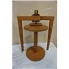 Image 2 : ELECTRIC OIL LAMP,COMPANION SET DISPLAY RACK AND METAL CAN