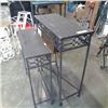 Image 1 : 2 METAL NESTING TABLES