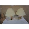 Image 1 : PAIR OF PORCELAIN TABLE LAMPS