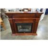 Image 1 : FIRPLACE MANTLE AND COLEMAN ELECTRIC FIREPLACE