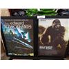 Image 2 : 4 FRAMED MOVIE POSTER PRINTS
