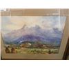 Image 2 : WATERCOLOR FARM SCENE