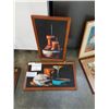 Image 1 : 2 DANISH MODERN STILL LIFE ORIGINALS BY KAY-SCOT