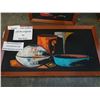 Image 3 : 2 DANISH MODERN STILL LIFE ORIGINALS BY KAY-SCOT