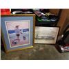 Image 1 : 2 PRINTS, VANCOUVER BC SIGNED PRINT DON SCOTT AND BEACH PRINT