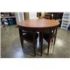 Image 2 : FREM ROJLE DANISH TEAK 630/31 DINING TABLE AND CHAIRS SET