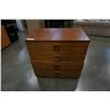 Image 1 : TEAK 4 DRAWER DRESSER