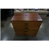 Image 1 : 4 DRAWER TEAK DRESSER