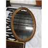 Image 1 : VINTAGE OVAL FRAMED MIRROR