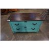 Image 1 : PAINTED 2 DRAWER DRESSER