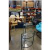 Image 2 : METAL 4 TIER GLASS CORNER SHELF