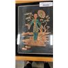 Image 2 : PAINTED COPPER FINELY DETAIL VINTAGE CHINESE PICTURES