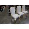 Image 3 : 3 WOOD DINING CHAIRS