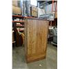 Image 2 : OAK WARDROBE APPROX 65 INCHES TALL