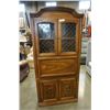 Image 1 : WALNUT BAR UNIT WITH BUILT IN ICE BUCKET