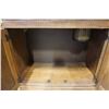 Image 8 : WALNUT BAR UNIT WITH BUILT IN ICE BUCKET
