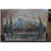 Image 2 : MOUNT ROUNDLE ORIGINAL PAINTING BY OTTO JEGODTKA  30 X 40