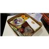 Image 1 : COLLECTOR TINS, METRONOME, WHISKY BOTTLE, KNTTING BOOKS