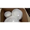 Image 3 : VINTAGE WHITE FRENCH DISHES