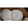 Image 4 : VINTAGE WHITE FRENCH DISHES
