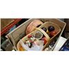 Image 2 : BOX OF NEW NOMA INDOOR MULTI COLOUR CHRISTMAS LIGHTS AND BOX OF KITCHEN DECOR