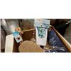 Image 2 : BOX OF NEW BATH LOOFAHS AND BRUSHES