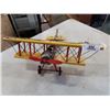 Image 2 : METAL BIPLANE DECORATION
