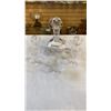Image 1 : CRYSTAL DECANTER SET WITH 5 PINWHEEL GLASSES