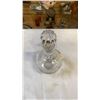 Image 6 : CRYSTAL DECANTER SET WITH 5 PINWHEEL GLASSES