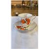 Image 7 : AYNSLEY AND ROYAL WINDSOR CHINA CUP AND SAUCERS AND LIDDED DISH