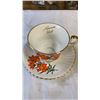 Image 8 : AYNSLEY AND ROYAL WINDSOR CHINA CUP AND SAUCERS AND LIDDED DISH