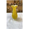 Image 12 : 3 ART GLASS VASES AND 2 GLASS DECORATIONS