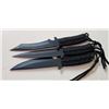 Image 1 : 3 NEW THROWING KNIVES