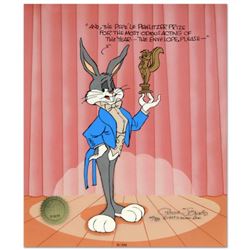 "Pewlitzer Prize" by Chuck Jones (1912-2002). Limited Edition Animation Cel with Hand Painted Color 